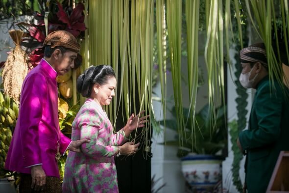 Siraman Kaesang, Jokowi Minta Restu Masyarakat