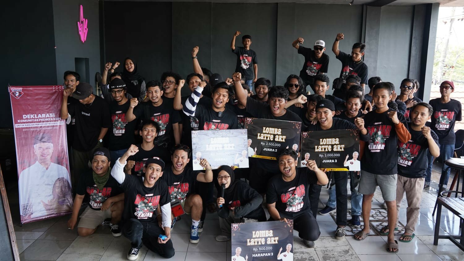 Saga Jaring Suara Milenial di Cilegon lewat Panggung Latte Art Competition