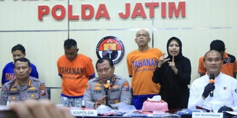 Tersangka Otak Rampok Paling Keren di Jatim