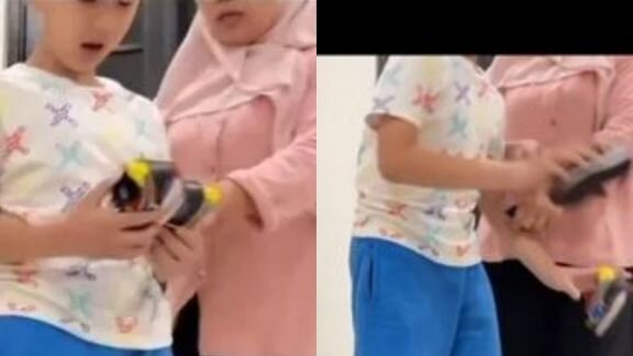 Rafathar Keciduk Rebut dan Lempar Sepatu Cipung yang Dipegang Sus Rini, Attitude Pangeran Andara Disorot