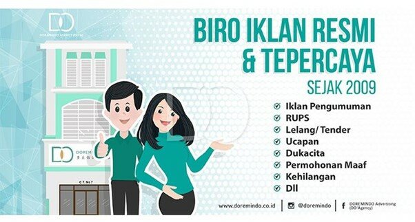 Doremindo Agency (DO’A) Tetap Setia Melayani Jasa Pasang Iklan