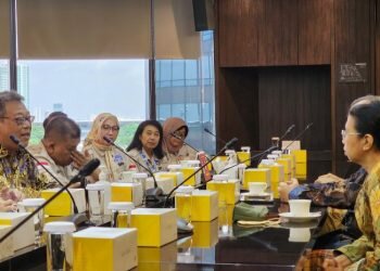 Foto: Pertemuan pengurus PROPAMI dengan Iman Rachman, Direktur Utama BEI, di Gedung Bursa SCBD Sudirman (22/1/24). (Doc.Ist)