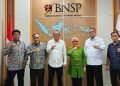 Foto: Komisioner BNSP dan LSP Indonesia Jalin Kolaborasi Strategis untuk SDM Unggul, Kamis (18/1/2024). (Doc.BNSP)