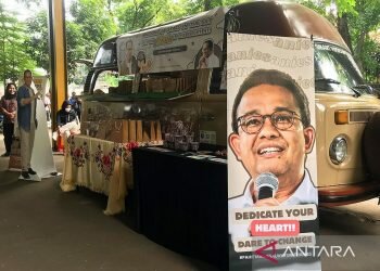 Penggemar Korean Wave kirim “coffee truck” Anies untuk senang-senang
