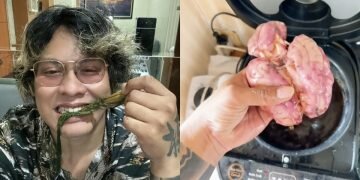 TikToker Haritsu Suka Masak Makanan Busuk, Habis Itu Ia Melahapnya