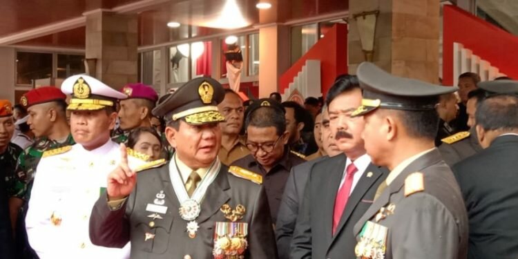 Sah, Prabowo Dianugerahi Jenderal Kehormatan