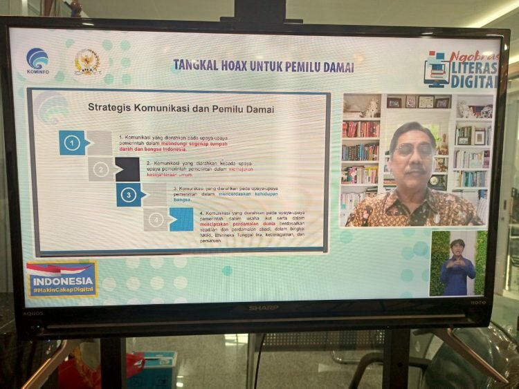 Tangkal Hoaks Untuk Terciptanya Pemilu Damai